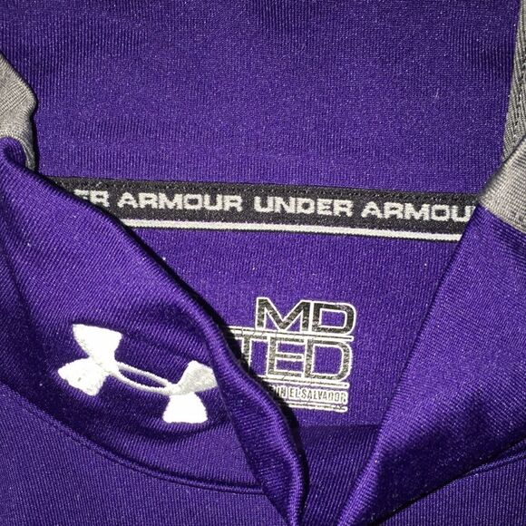 WIU Western Illinois university rocky the bulldog cold gear under armor LS shirt - Picture 3 of 4